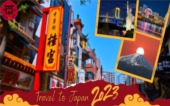 Du lịch Nhật Bản 5 Ngày 4 Đêm Đón Tết Âm Lịch 2023: Tokyo - Fuji - Yokohama